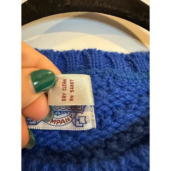 Cambridge Dry Goods Company Cable Knit Sweater | Size Medium - Picture 4 of 4